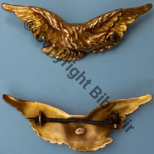 CHAROGNARD  Fab ORIA Eping bascule Dos lisse bronze.. Src.ge.rault 45Eur09.10 